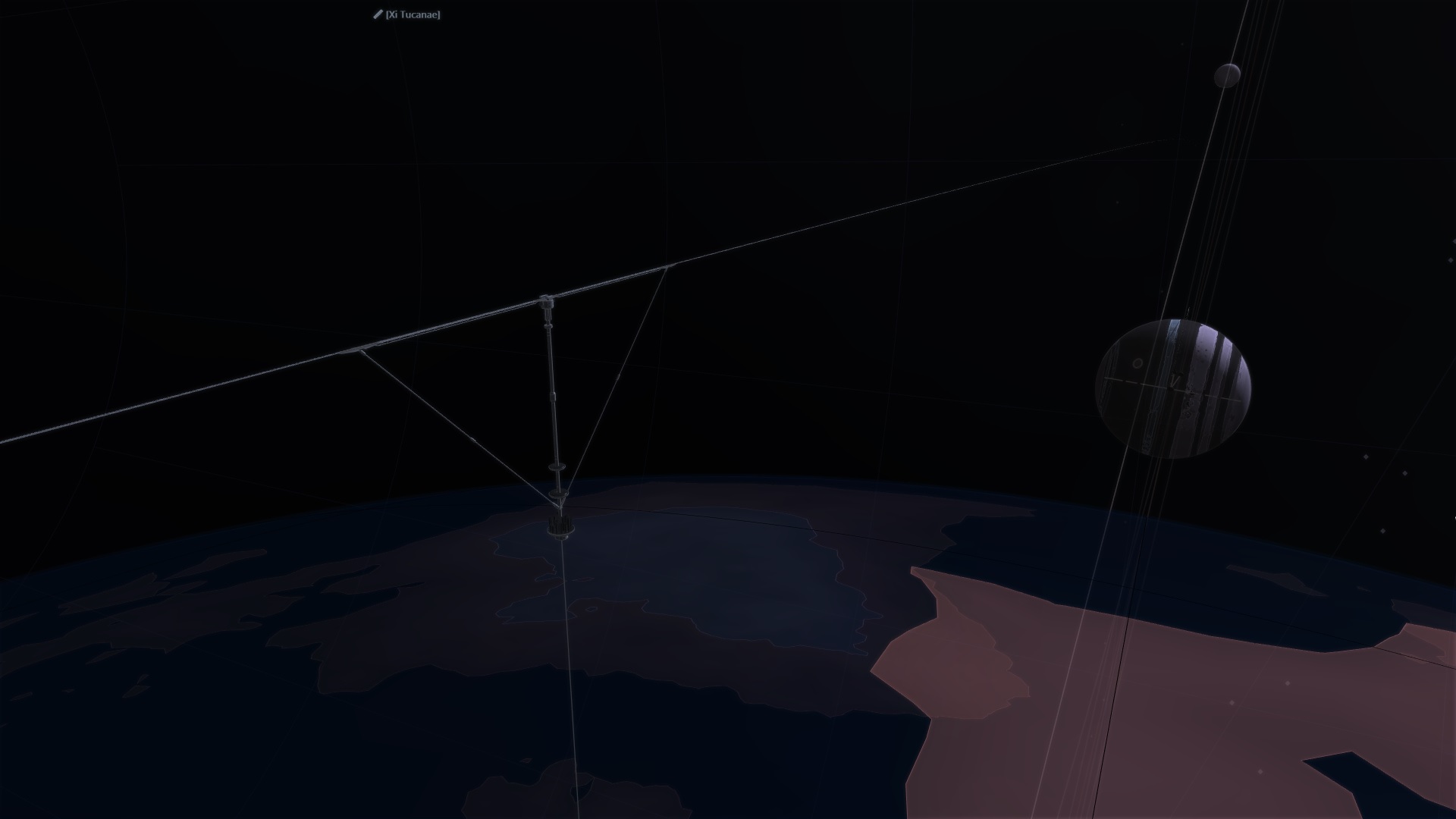 Orbital Ring Skyhook